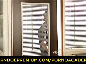 porn ACADEMIE - scorching student blasting in dp sequence