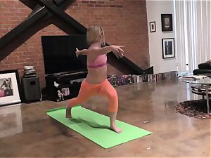 Yoga doll analed in pov
